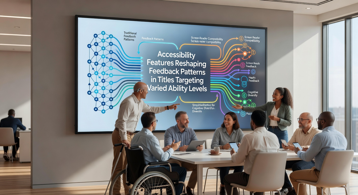 Players engaging with customizable accessibility menus in modern video games
