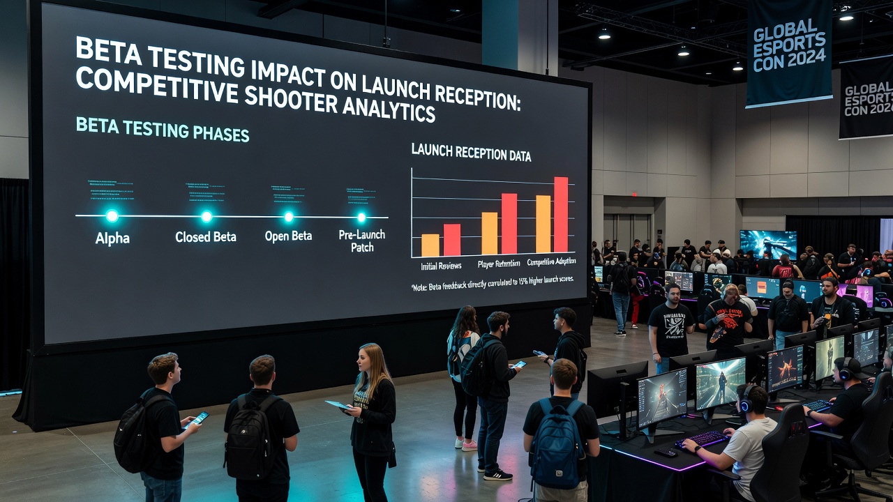 Aggregate score charts comparing beta-tested shooters across PlayStation and Xbox platforms